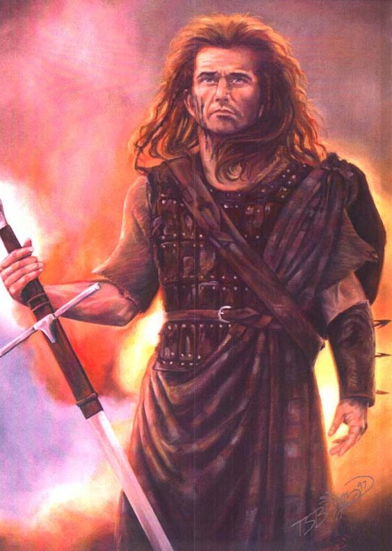 william wallace painting. out this stunning painting